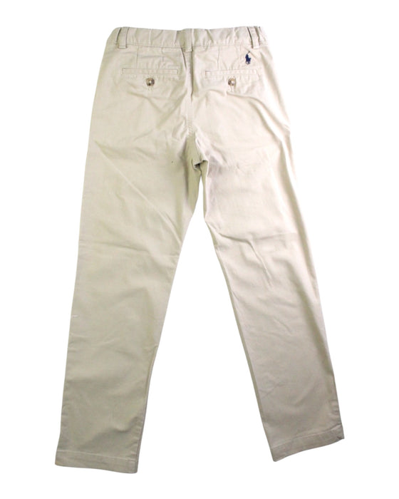 A Beige Casual Pants from Polo Ralph Lauren in size 10Y for boy. (Back View)