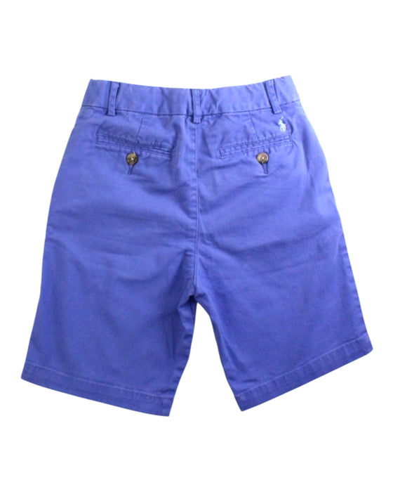 A Blue Shorts from Polo Ralph Lauren in size 10Y for boy. (Back View)