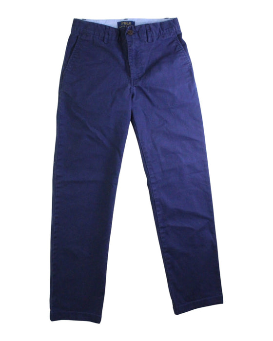 A Blue Casual Pants from Polo Ralph Lauren in size 10Y for boy. (Front View)