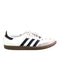 A White Sneakers from Adidas in size 11Y for neutral. (Front View)