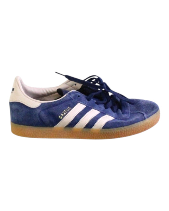 A Blue Sneakers from Adidas in size 10Y for neutral. (Front View)