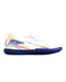 A White Sneakers from Nike in size 11Y for boy. (Front View)