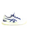 A White Sneakers from ASICS in size 11Y for neutral. (Front View)