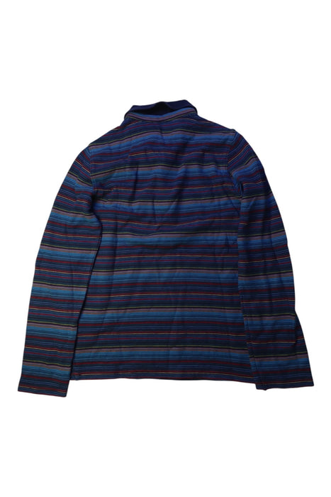 A Blue Long Sleeve Polos from Paul Smith in size 10Y for boy. (Back View)