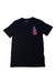 A Black Short Sleeve T Shirts from Air Jordan in size 10Y for boy. (Front View)