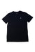 A Black Short Sleeve T Shirts from Air Jordan in size 10Y for boy. (Front View)