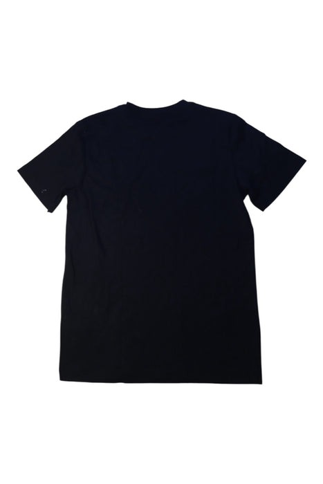 A Black Short Sleeve T Shirts from Air Jordan in size 10Y for boy. (Back View)