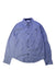 A Blue Long Sleeve Shirts from Boss in size 10Y for boy. (Front View)