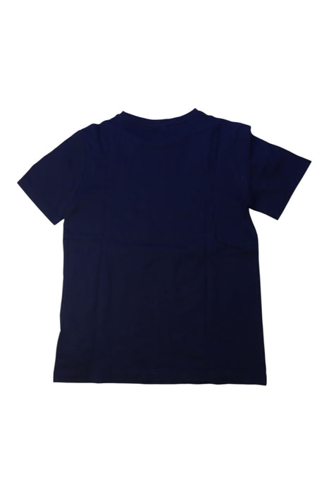 A Navy Short Sleeve T Shirts from Boss in size 10Y for boy. (Back View)
