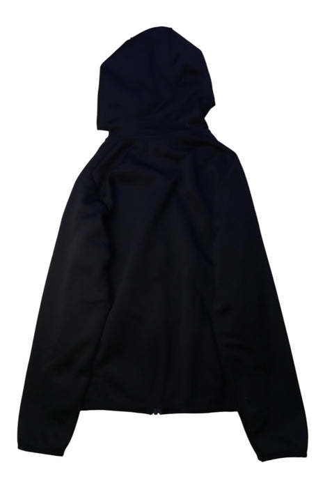 A Black Lightweight Jackets from Nike in size 12Y for boy. (Back View)