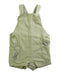 A Green Overall Shorts from Sergent Major in size 3-6M for neutral. (Front View)