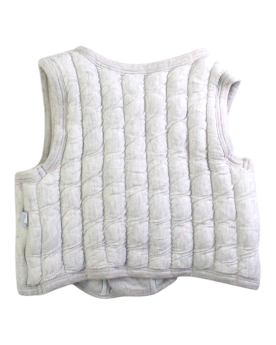 A White Outerwear Vests from Petit Bateau in size 18-24M for neutral. (Back View)