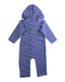 A Blue Long Sleeve Rompers from Jojo Maman Bébé in size 12-18M for boy. (Back View)