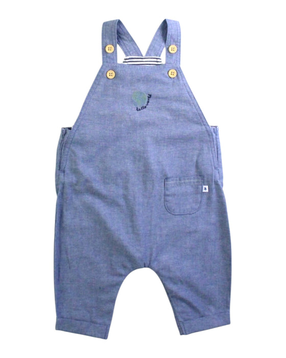 A Blue Long Overalls from Mamas & Papas in size 0-3M for boy. (Front View)