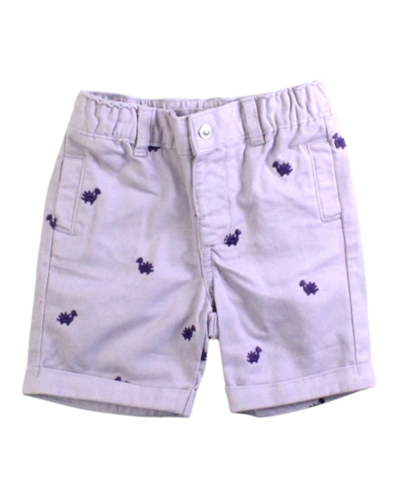 A Purple Shorts from Sergent Major in size 6-12M for neutral. (Front View)