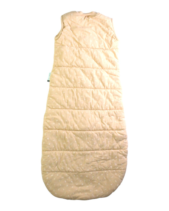 A Beige Sleepsacs from ErgoPouch in size 6-12M for neutral. (Back View)