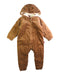 A Brown Long Sleeve Jumpsuits from Milkbarn in size 18-24M for neutral. (Front View)