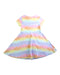 A Multicolour Short Sleeve Dresses from Little Bird in size 3T for girl. (Back View)