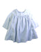 A Blue Long Sleeve Dresses from Happyology in size 3T for girl. (Front View)