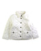 A White Puffer/Quilted Jackets from Polo Ralph Lauren in size 3T for girl. (Front View)