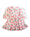 A Red Long Sleeve Dresses from Bebe de Pino in size 2T for girl. (Back View)