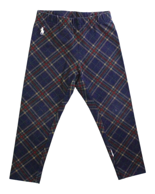 A Navy Leggings from Polo Ralph Lauren in size 2T for girl. (Front View)