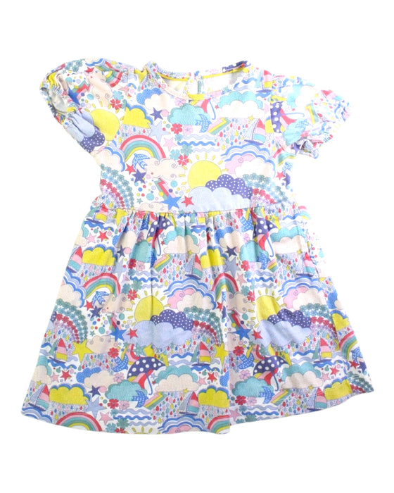 A Multicolour Short Sleeve Dresses from Boden in size 2T for girl. (Front View)