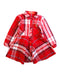 A Red Long Sleeve Dresses from Hush Puppies in size 3T for girl. (Front View)
