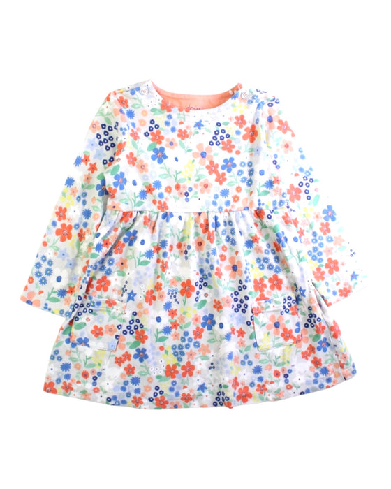A Multicolour Long Sleeve Dresses from Joules in size 3T for girl. (Front View)