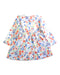 A Multicolour Long Sleeve Dresses from Joules in size 3T for girl. (Back View)