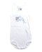 A White Sleeveless Bodysuits from Petit Bateau in size 18-24M for boy. (Front View)