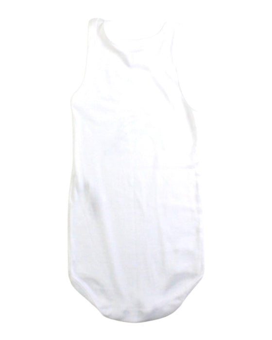 A White Sleeveless Bodysuits from Petit Bateau in size 18-24M for boy. (Back View)