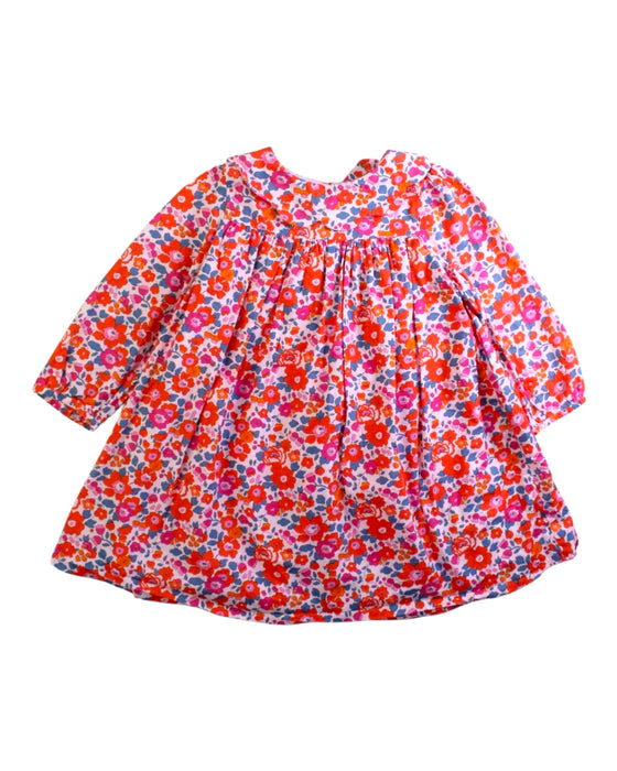 A Pink Long Sleeve Dresses from Jacadi in size 2T for girl. (Front View)