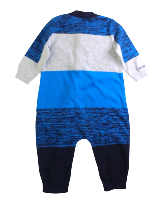 A Blue Long Sleeve Rompers from Ferrari in size 6-12M for boy. (Back View)