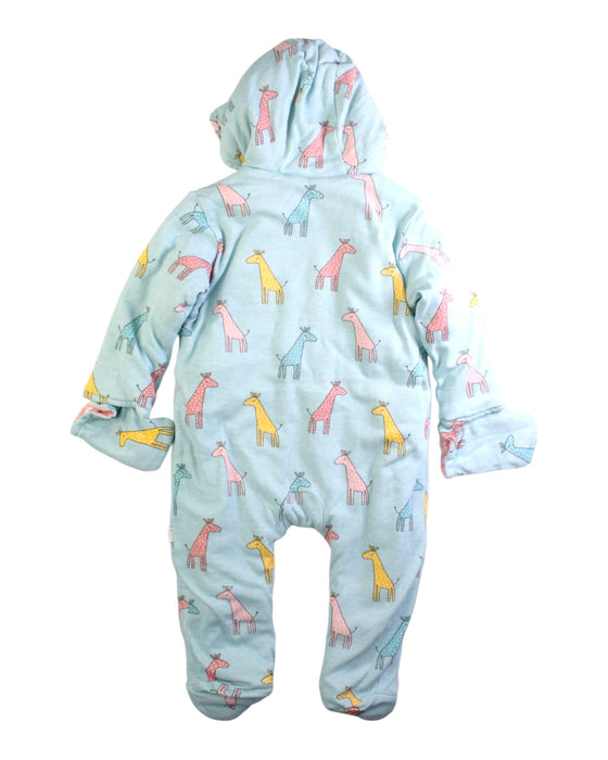 A Blue Puffer/Quilted Coats & Outerwear from Jojo Maman Bébé in size 6-12M for neutral. (Back View)