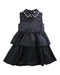 A Black Sleeveless Dresses from TWINSET in size 8Y for girl. (Front View)