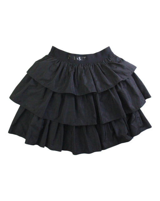 A Black Short Skirts from TWINSET in size 6T for girl. (Front View)