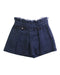 A Navy Shorts from Nicholas & Bears in size 3T for girl. (Front View)