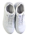 A White Sneakers from Skechers in size 11Y for neutral. (Back View)