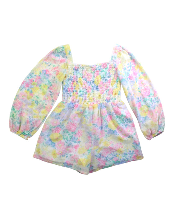 A Multicolour Long Sleeve Rompers from Janie & Jack in size 3T for girl. (Back View)