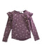 A Purple Long Sleeve Tops from Jamie Kay in size 4T for girl. (Front View)
