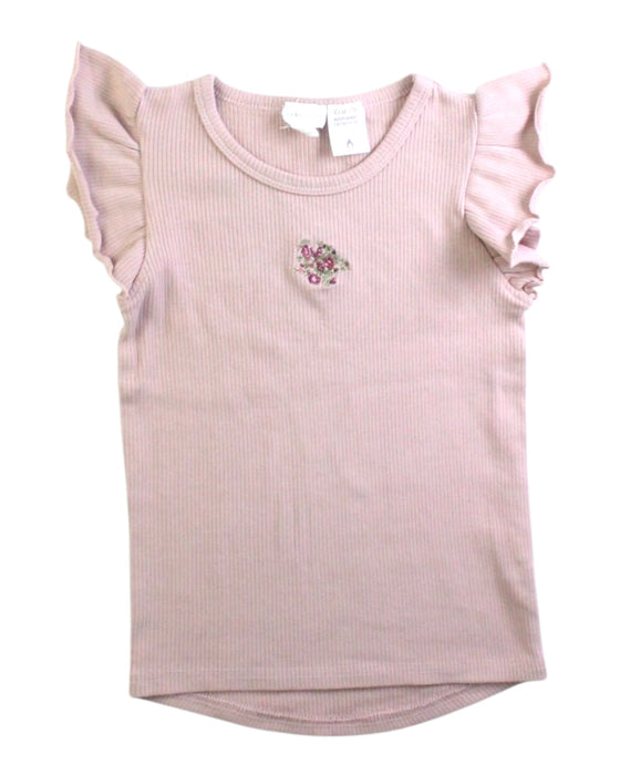 A Pink Sleeveless Tops from Jamie Kay in size 3T for girl. (Front View)