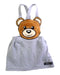 A Grey Overall Dresses from Moschino in size 2T for girl. (Front View)