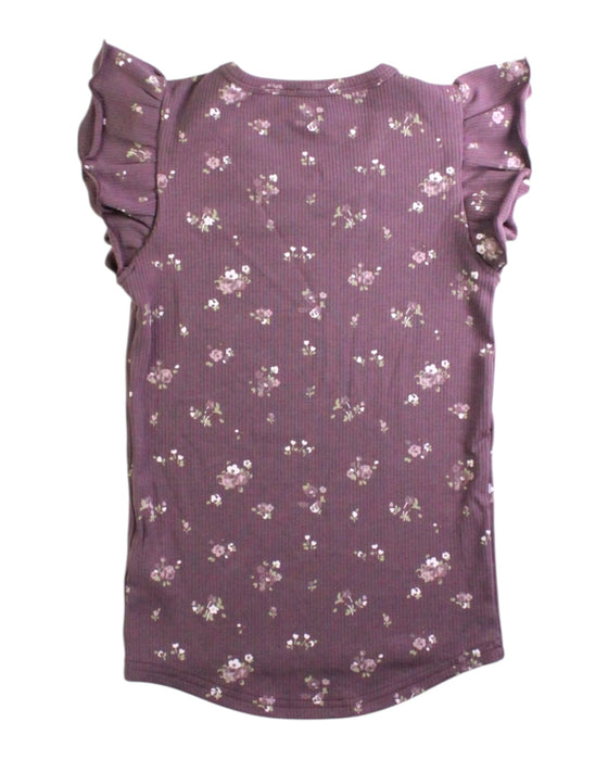 A Purple Short Sleeve Tops from Jamie Kay in size 6T for girl. (Back View)
