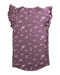 A Purple Short Sleeve Tops from Jamie Kay in size 6T for girl. (Back View)
