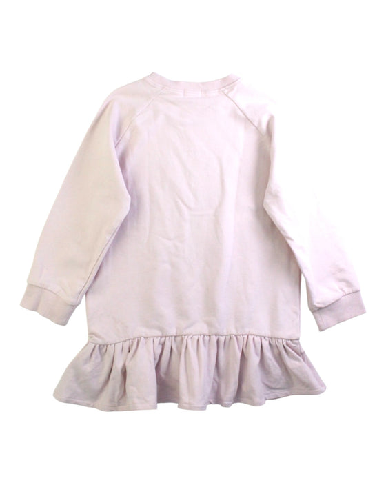 A Pink Sweater Dresses from Jamie Kay in size 6T for girl. (Back View)