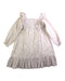 A Ivory Long Sleeve Dresses from Jamie Kay in size 6T for girl. (Back View)