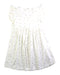 A White Sleeveless Dresses from Jamie Kay in size 5T for girl. (Back View)