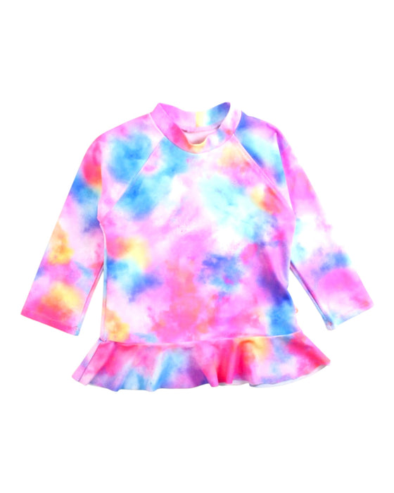 A Multicolour Rash Guards from Salty Ink in size 2T for girl. (Front View)