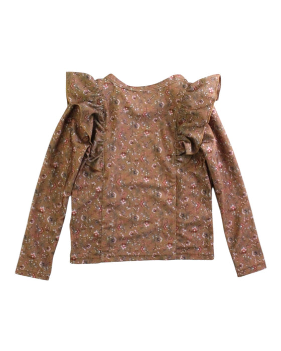 A Brown Rash Guards from Jamie Kay in size 12-18M for girl. (Back View)